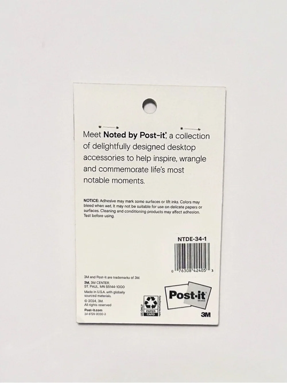 Noted By Post-It Office Set Pen Pouch, Notebook, Reporter Pad & Mini List Notes